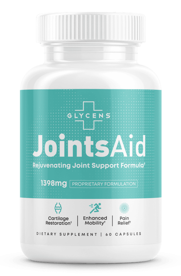 JointsAid by Glycens plant-based joint support supplement bottle